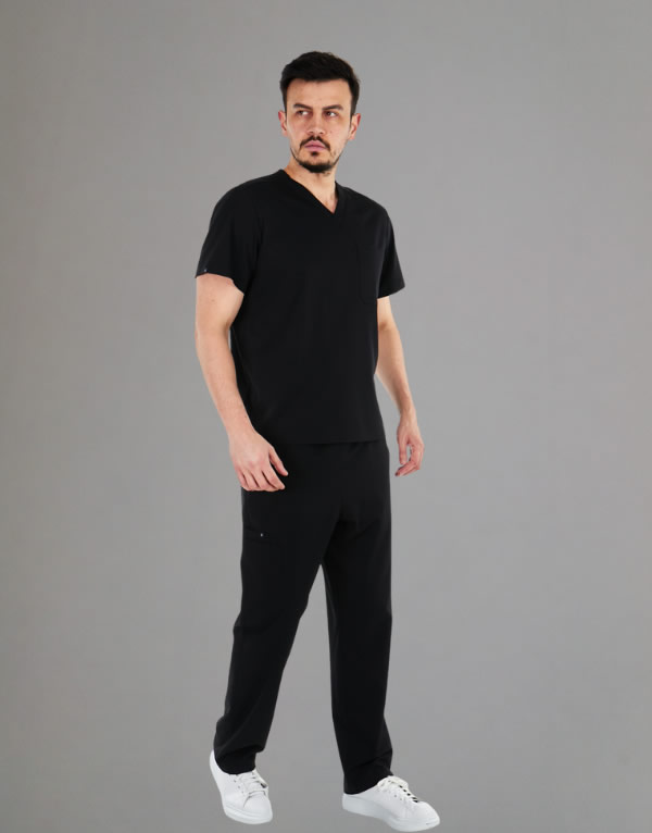 Black Scrubs Sets