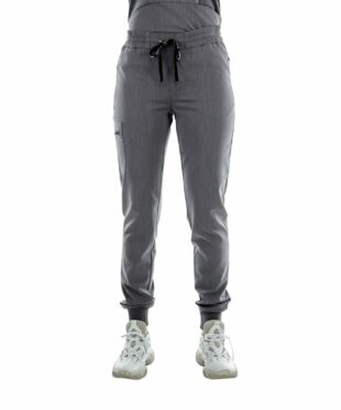 alamat women slim fit gray jogger scrub pant 005 1
